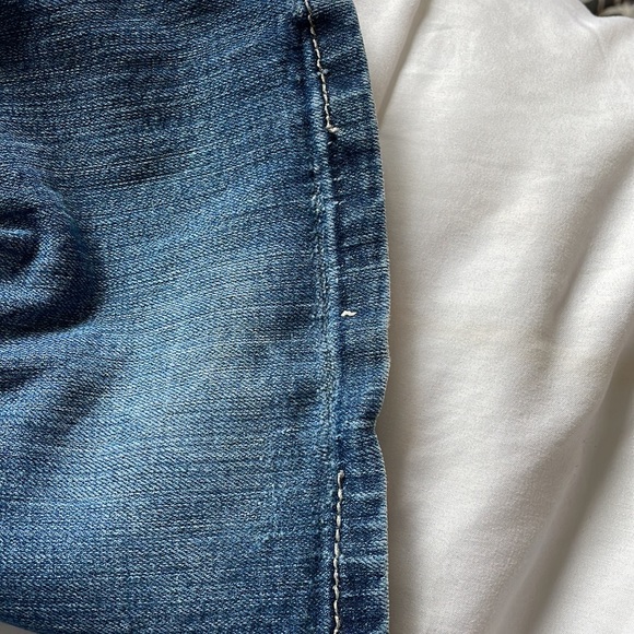 Miss Me 90s Skinny Bootcut Jeans Pocket Embroidery 💙🤍 - Picture 9 of 16